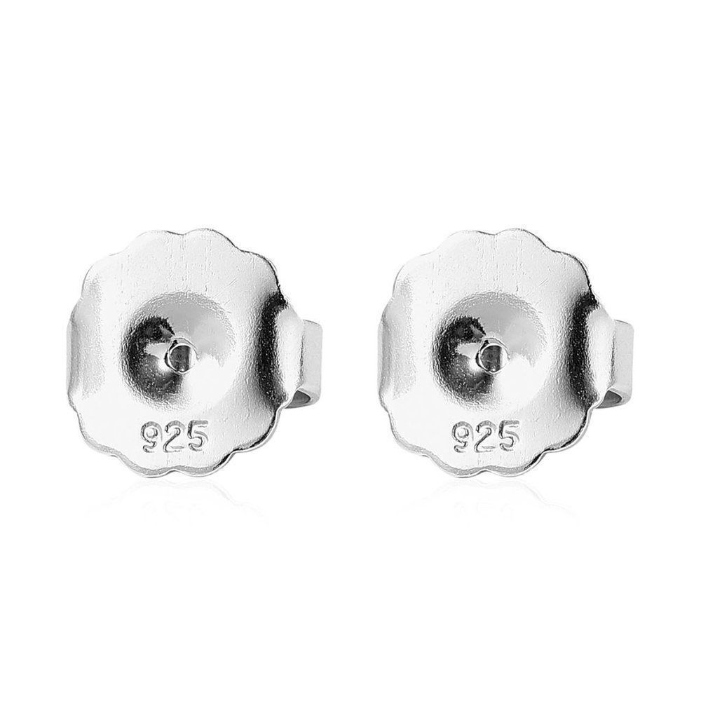 2 Pairs of Ear Nuts in Sterling Silver